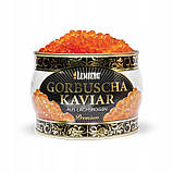 Червона ікра лемберг 400 г від дикого лосося горбуши 400 г смачна для суші, фото 2