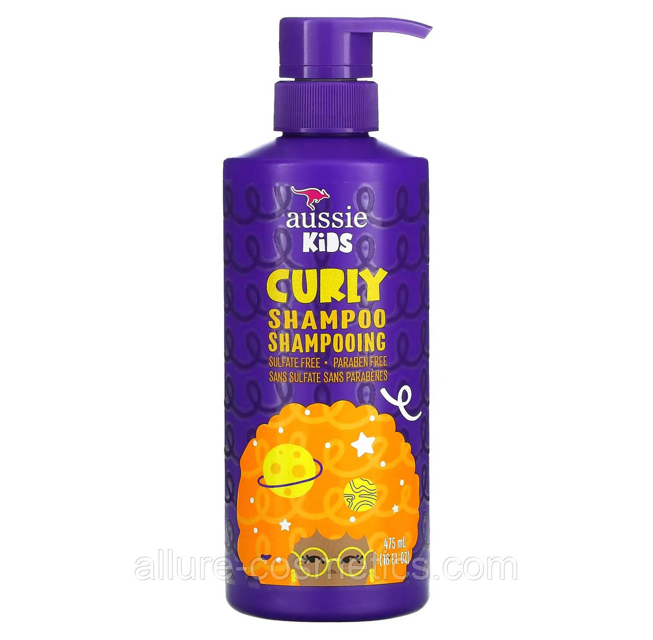 Дитячий шампунь для Кучерявого волосся Aussie Kids Curly Shampoo 475 мл