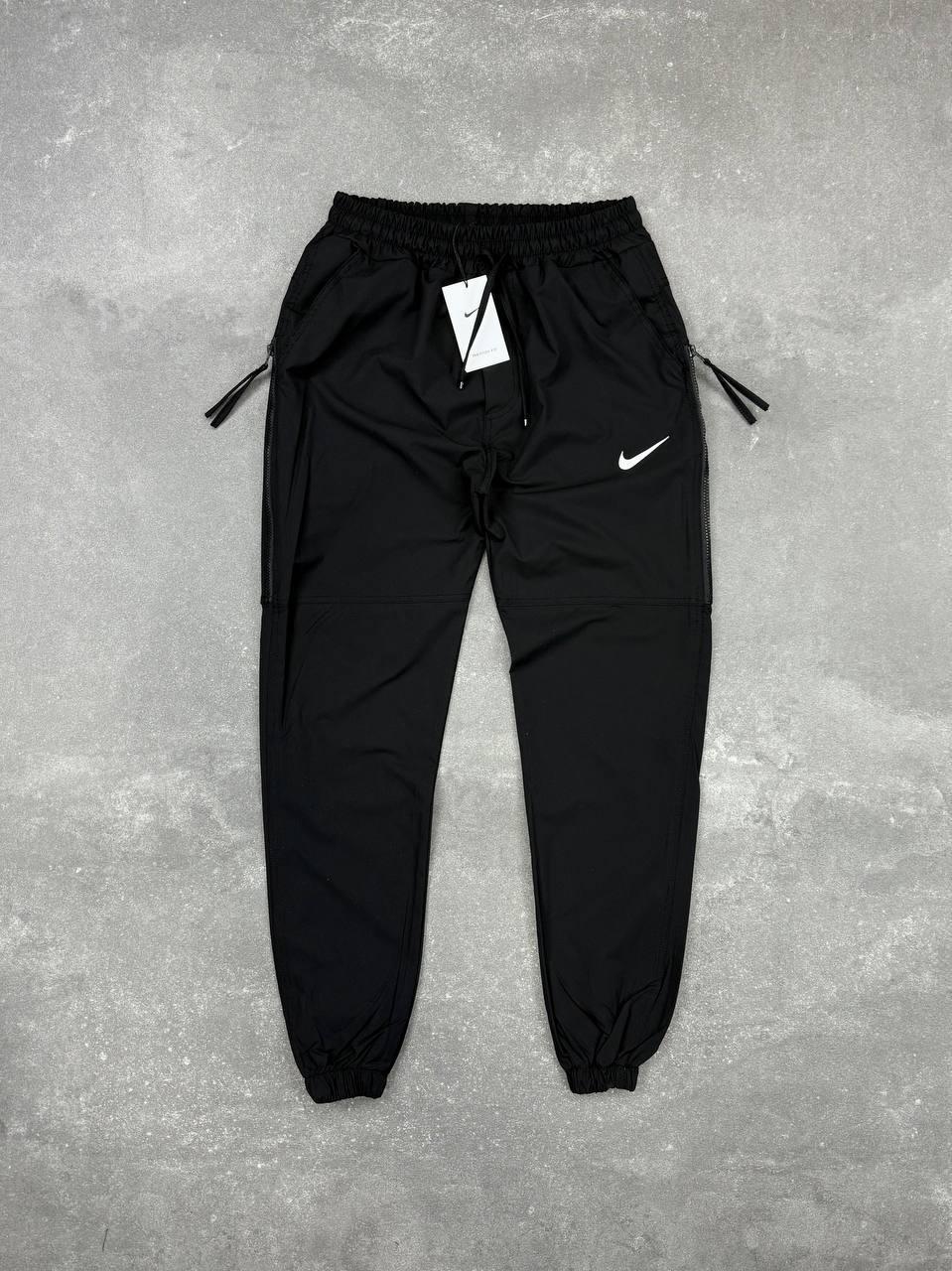 Чоловічі спортивні штани NIKE D12725 чорні S, M, XXL, фото 1