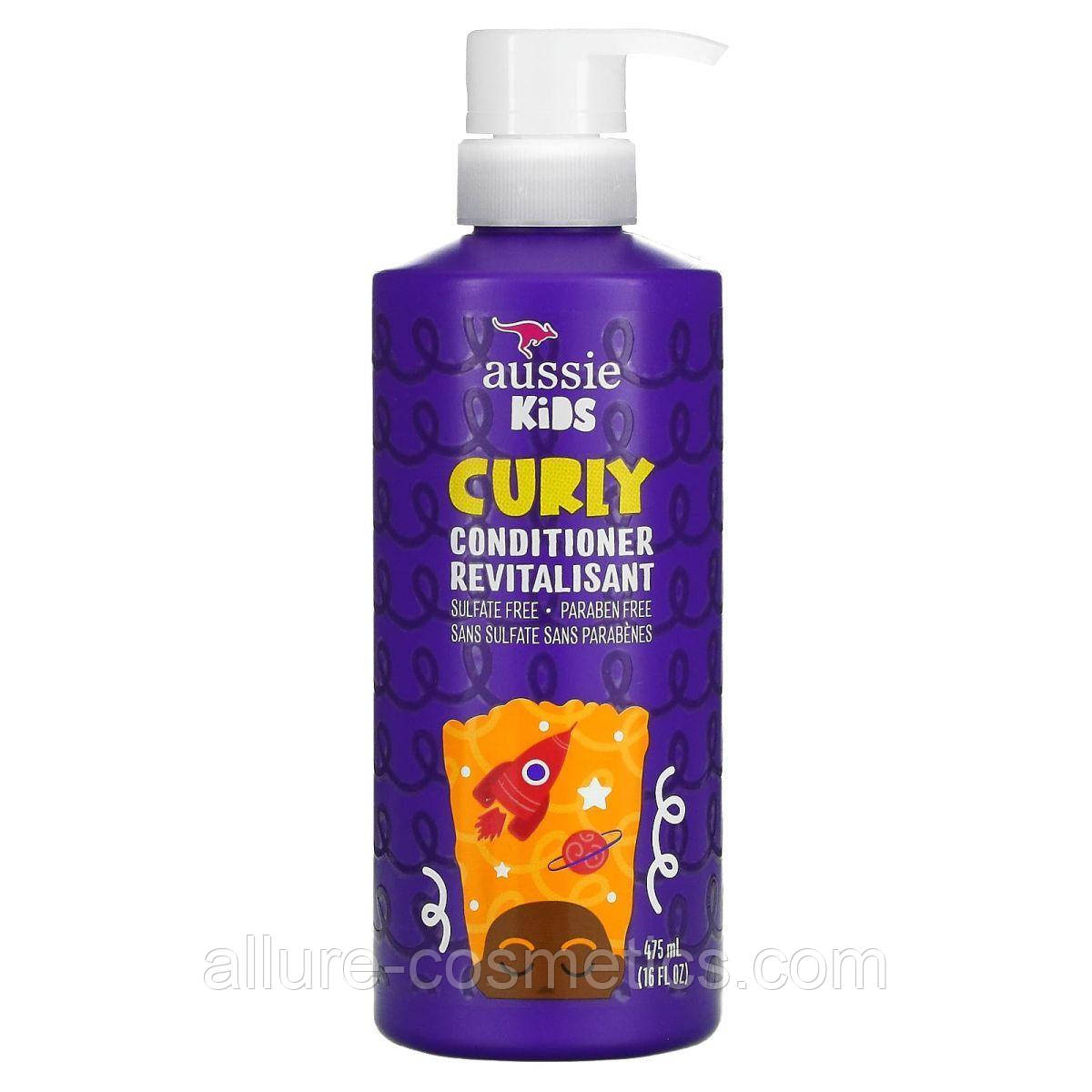 Дитячий кондиціонер для Кучерявого волосся Aussie Kids Curly Conditioner 475 мл