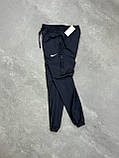 Чоловічі літні спортивні штани NIKE D12727 синій S M XXL, фото 3