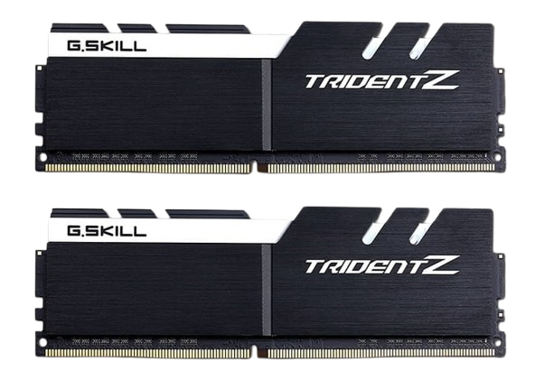 Оперативна пам'ять G.Skill 16GB (2x8GB) DDR4 3200MHz Trident Z Black White (F4-3200C16D-16GTZKW)