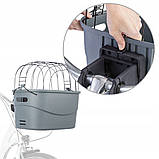 Корзина-транспортер велосипедний кошик на кермо для собаки чи кота Trixie до 5 кг, фото 5