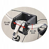 Корзина-транспортер велосипедний кошик на кермо для собаки чи кота Trixie до 5 кг, фото 7