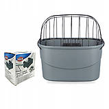 Корзина-транспортер велосипедний кошик на кермо для собаки чи кота Trixie до 5 кг, фото 8