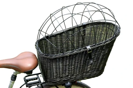Кошик-транспортер з лози для велосипеда асорті, фото 1