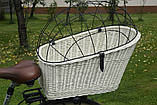 Кошик-транспортер з лози для велосипеда асорті, фото 3
