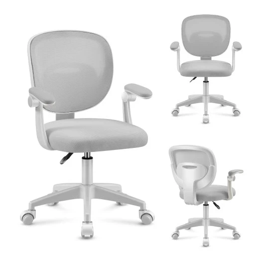 Офісне крісло Markadler дитяче сіре обертове для молоді модель Mark Junior 3.0 Grey, фото 1