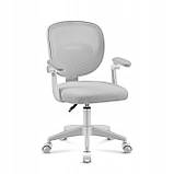 Офісне крісло Markadler дитяче сіре обертове для молоді модель Mark Junior 3.0 Grey, фото 2