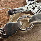 Чоловічий комплект з рунічним кулоном та ланцюжок  із чорнінням срібло 925 проба, фото 7