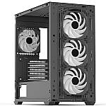 Корпус AeroCool D301A-G-BK-v2 (ACCS-DS03043.11) Black без БЖ, фото 4