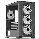 Корпус AeroCool D302A-G-BK-v1 (ACCS-DS04043.11) Black без БЖ, фото 3