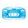 Капа Shock Doctor Double Braces 4300-BLU-AD синя, доросла (12+), двощелепна для брекетів, медичний силікон, оригінал, фото 3