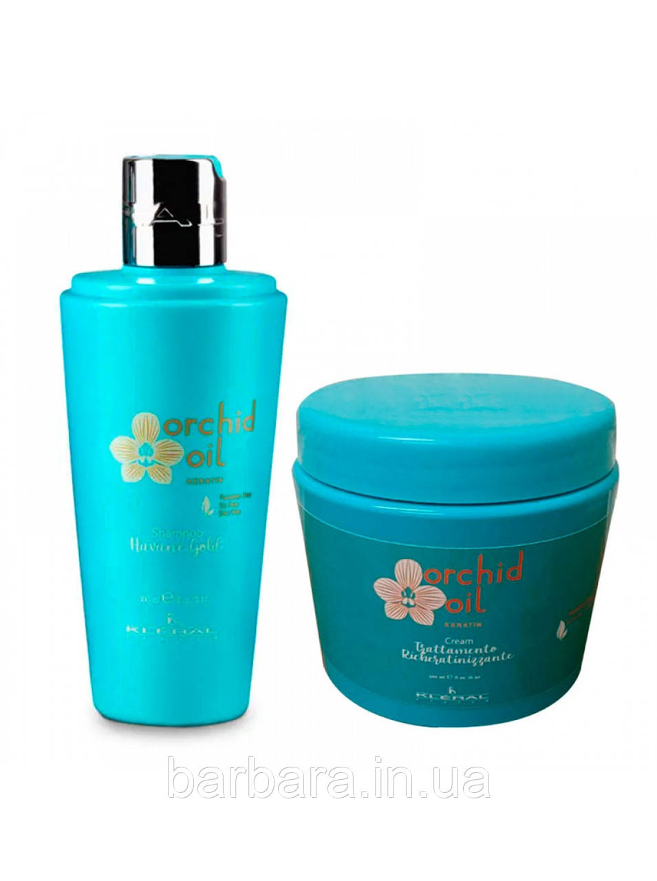 Маска+Шампунь з олією орхідеї Kleral System Orchid Oil Cream 500 мл+300 мл