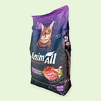 Сухий корм AnimAll для дорослих котів із індичкою та качкою, 12 кг (178597), фото 2