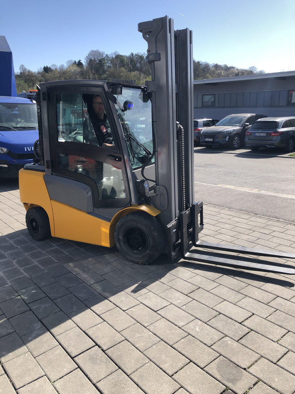 Газовий вилковий навантажувач Jungheinrich TFG425 600 DZ Reserviert bis 16.04.2025 LS
