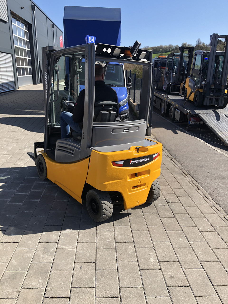 Електричний вилковий навантажувач Jungheinrich EFG 316 464 DZ