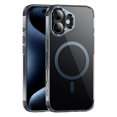 Чохол HOCO AS11 VIP для iPhone 16 Vip magnetic protective case Захист камери Магнітне кільце N52