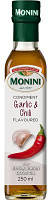 Оливкова олія Monini Extra Garlic&Chill часник та чілі 250 гр