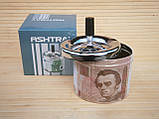 Попільничка бездимна металева Ashtray "Сто гривень", фото 6