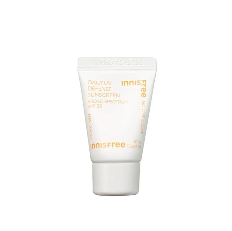 Сонцезахисний крем Innisfree SPF 36 Daily UV Defense Glowy Finish 10 мл