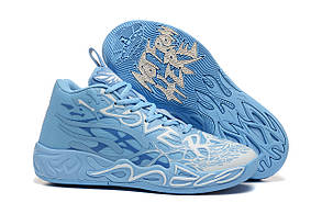 Eur36-45 баскетбольні кросівки блакитні Puma MB.04