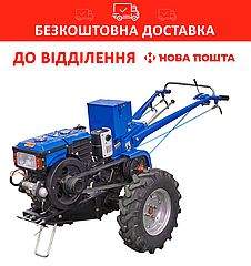 Мотоблок дизельний Кентавр МБ1012ДЭ (мотоблок + фреза, 12 к.с., електро та ручний стартер) БЕЗКОШТОВНА ДОСТАВКА