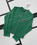 Кофта на блискавці для дівчаток р.128/152; Гурт. Україна, фото 5