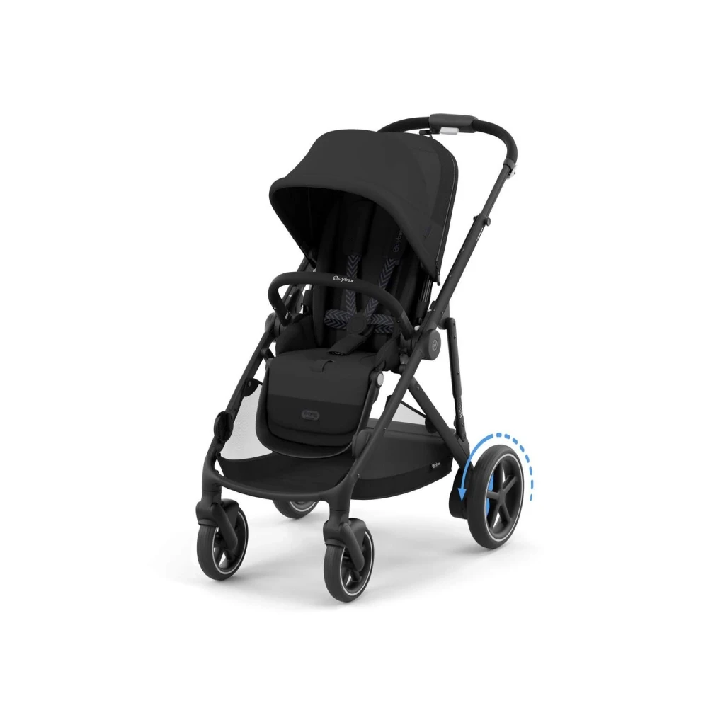 Cybex - Коляска eGazelle S BLK Moon Black