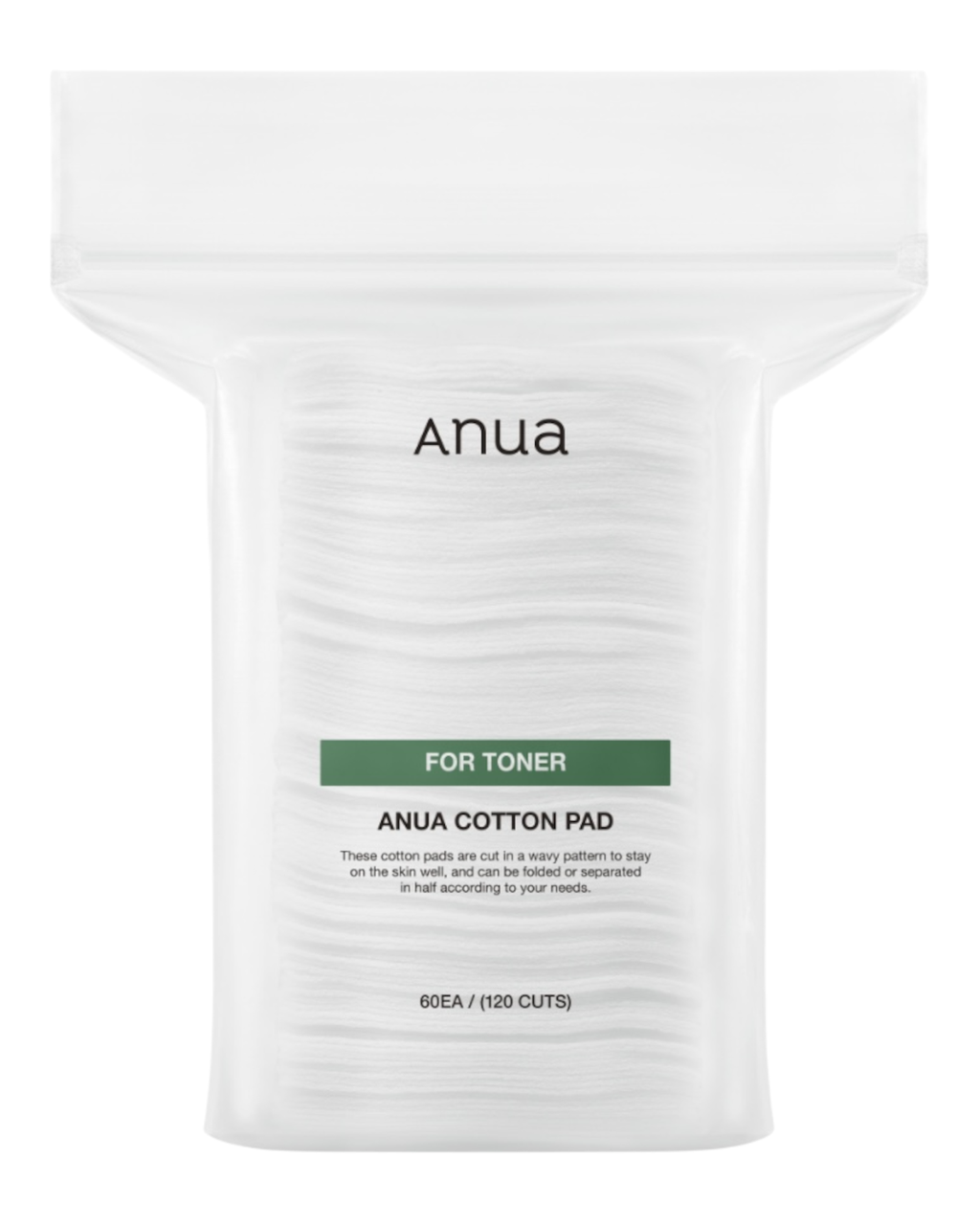 Бавовняні пади для тонеру ANUA Cotton Pad For Toner 60 шт., фото 1