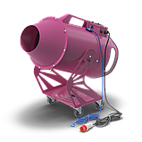 SHOWplus Cannon Mini Color - пінна пушка, генератор піни стріляючий для дискотек і вечірок, фото 10