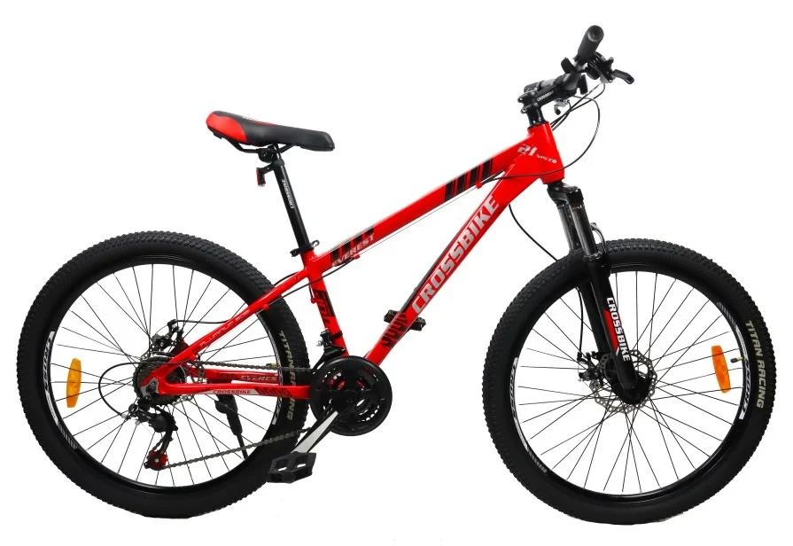 Велосипед CrossBike 24 Everest Рама-12 red