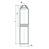 Насос свердловинний Насоси + KGB 100QJD6-75/20-2.2D+ кабель 10 м, фото 5