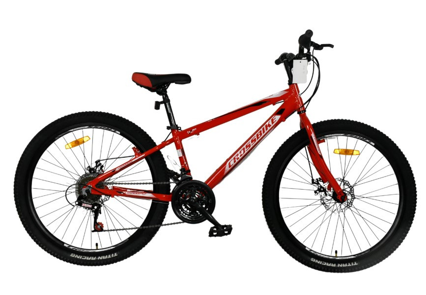 Велосипед CrossBike 26 Spark D-Al Рама 13 red