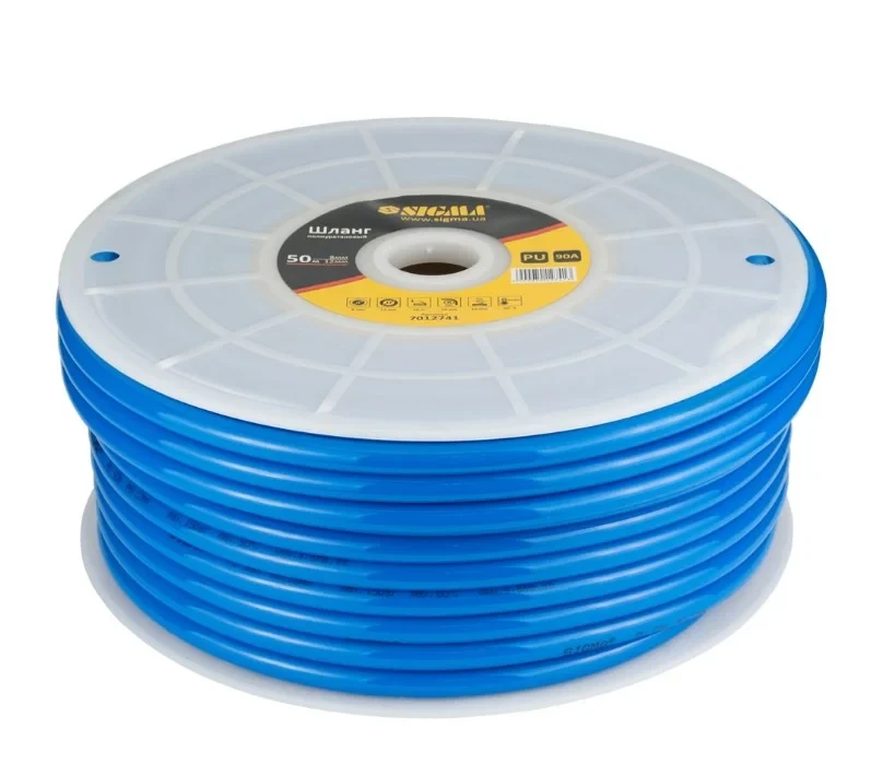 Шланг у бухті (PU) 50 м 8х12мм SIGMA (7012741)