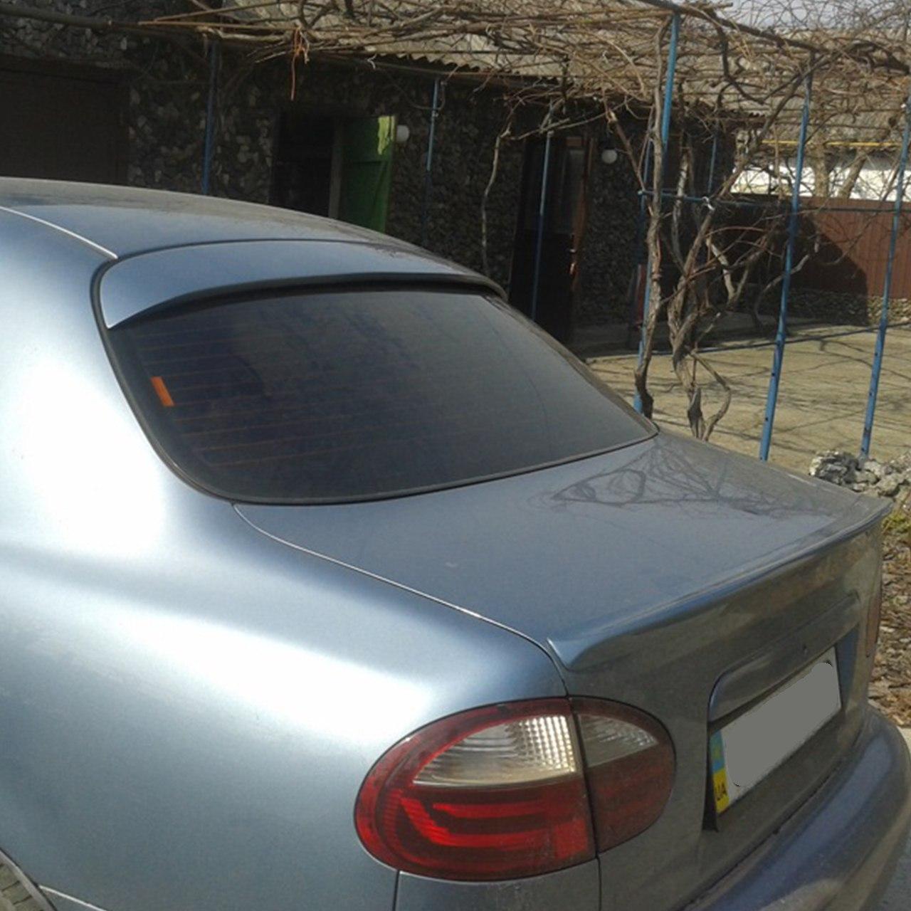 Бленда на Деу Ланос (Daewoo Lanos), накладка на заднє скло, фото 1