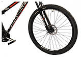 Велосипед CrossBike 29`` Storm 2022 Рама-15`` black-red, фото 5