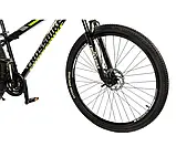 Велосипед CrossBike 29`` Storm 2022 Рама-17`` black-yellow, фото 5
