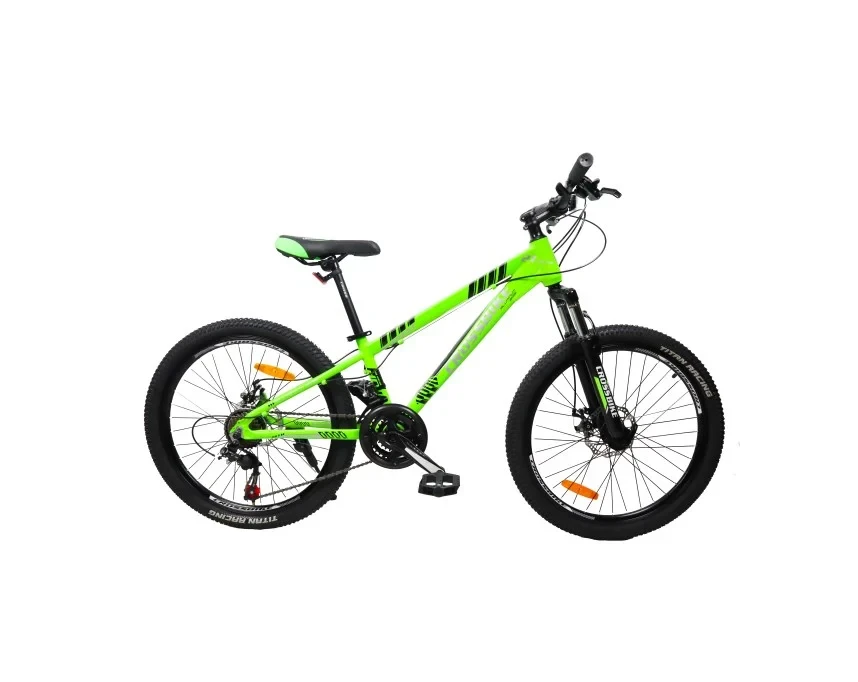 Велосипед CrossBike 24 Everest 2022 Рама-11 green