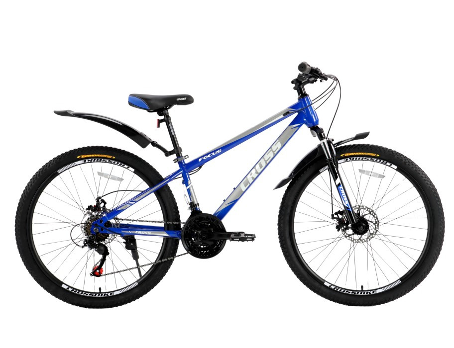Велосипед Cross 26 Focus 2024 Рама-13 blue-grey