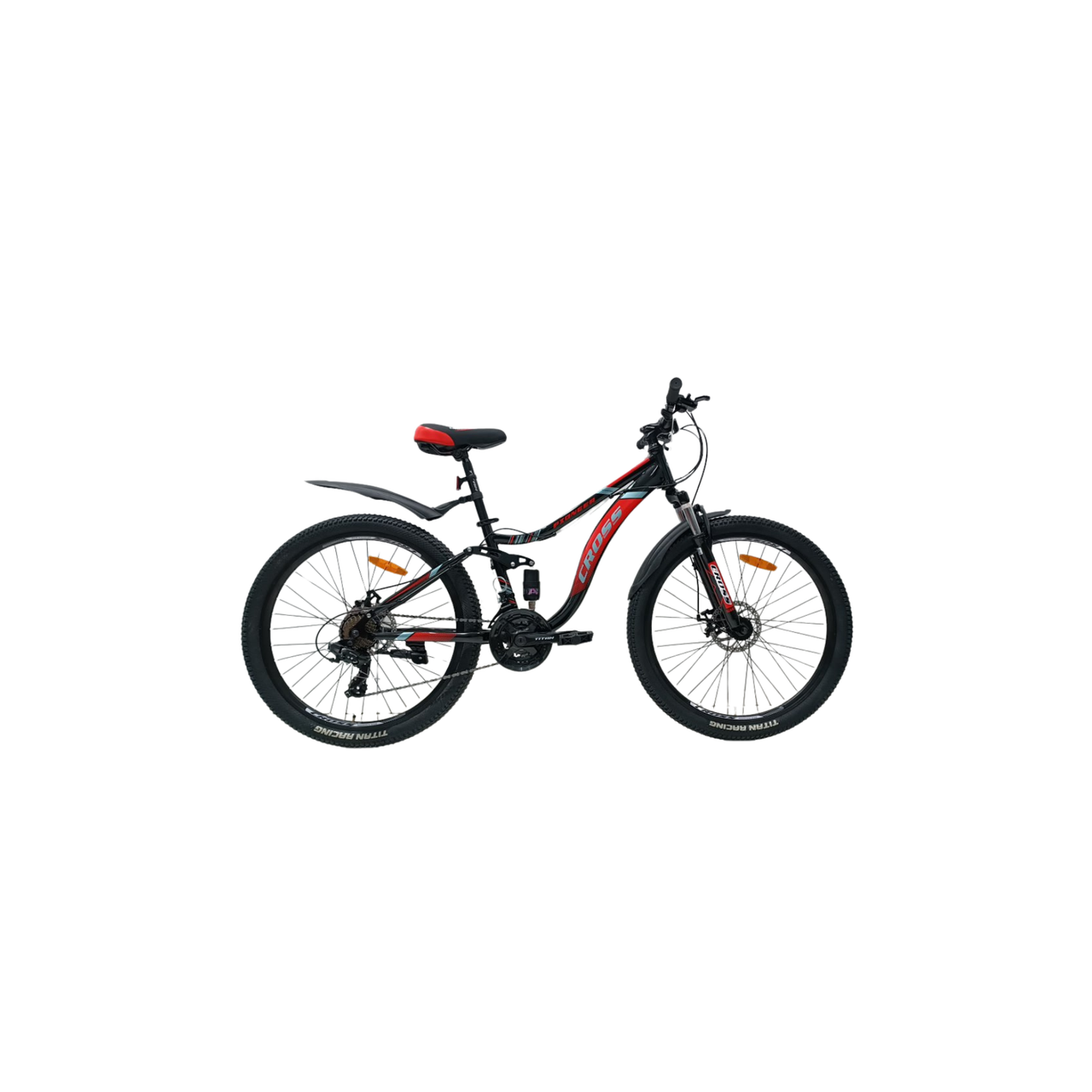 Велосипед Cross 26 ST Pioneer 2024 Рама-14 black-red