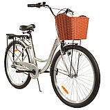 Велосипед SPARK PLANET VENERA 26-AL-17-ZV-D (планетарна) срібло, фото 3