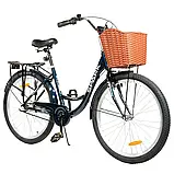 Велосипед SPARK PLANET VENERA 26-AL-17-ZV-D (планетарна) синій, фото 3