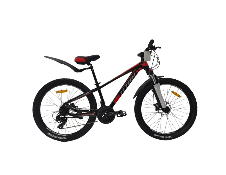 Велосипед Titan 26 AL FOX 2024 Рама-13 black-red