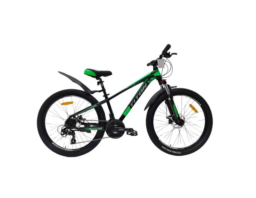 Велосипед Titan 26 AL FOX 2024 Рама-13 black-green