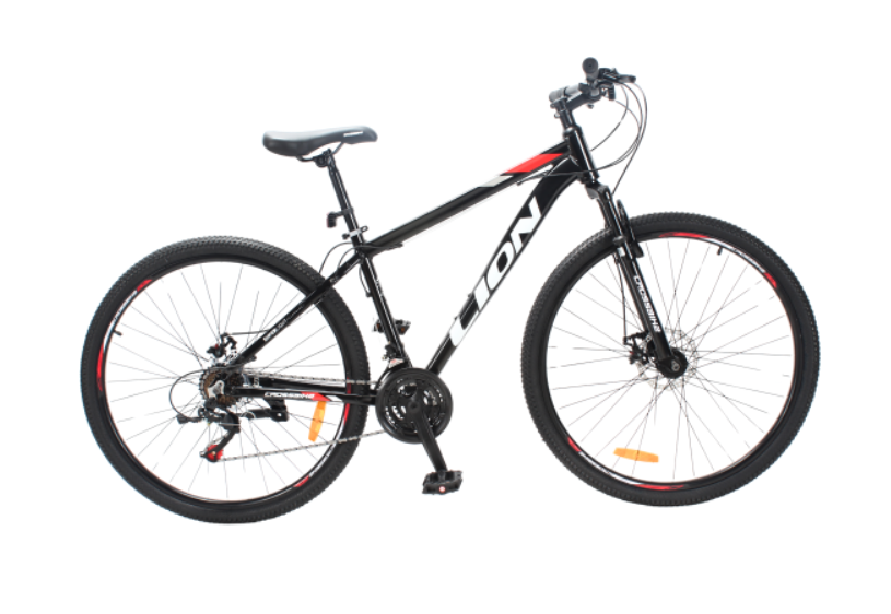 Велосипед CrossBike 29 Lion Рама 17 black-red