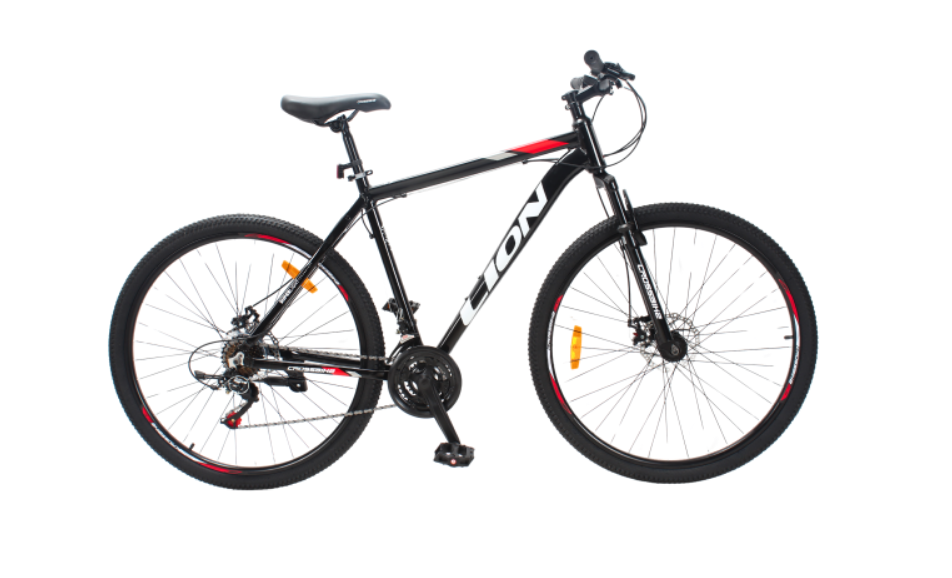 Велосипед CrossBike 29 Lion Рама 21 black-red