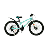 Велосипед CrossBike 24 ST Legion 2024 Рама-11 lightblue, фото 5
