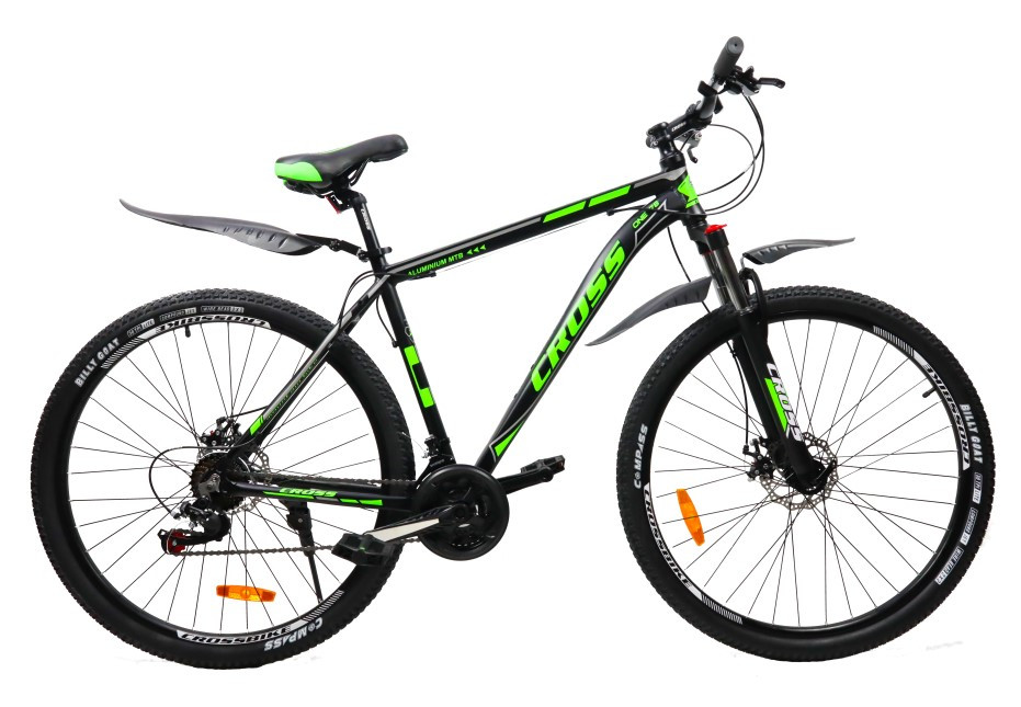 Велосипед Cross 27,5'' Hunter 2022 Рама-19'` black-green
