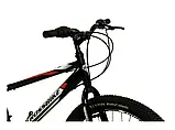 Велосипед CrossBike 26 Spark D-Steel Рама 13 black-red, фото 3